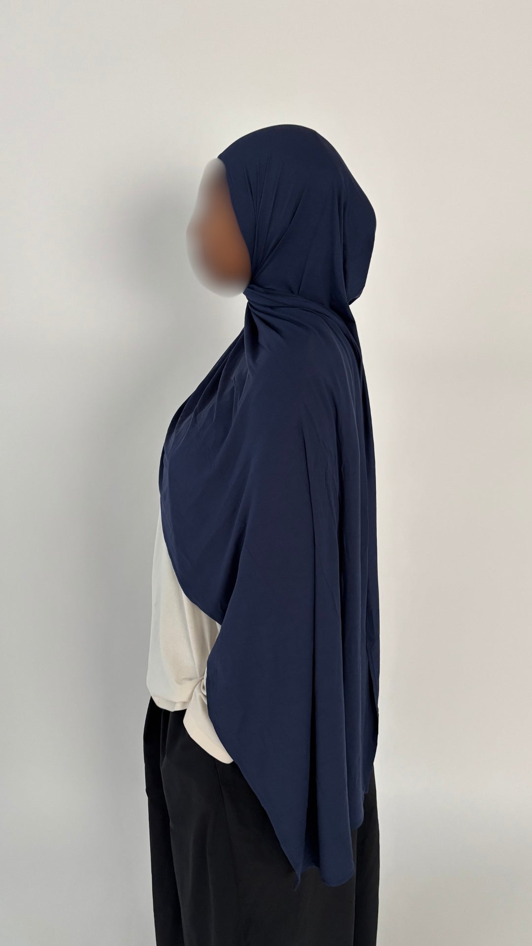 Jersey bamboo bleu nuit