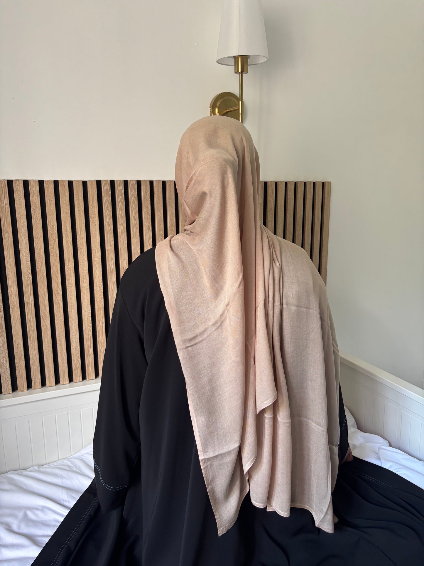 Hijab modal beige