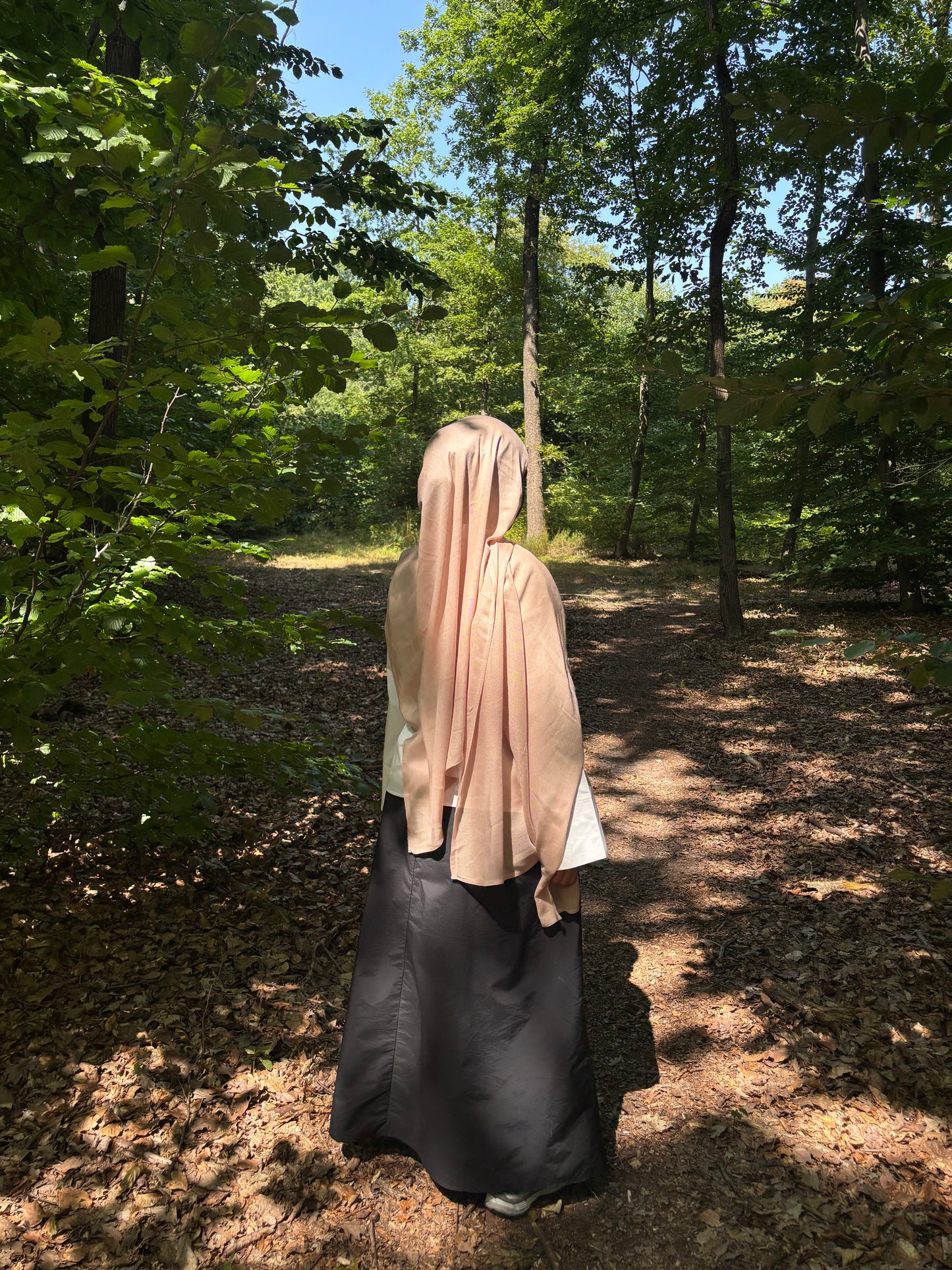 Hijab modal beige
