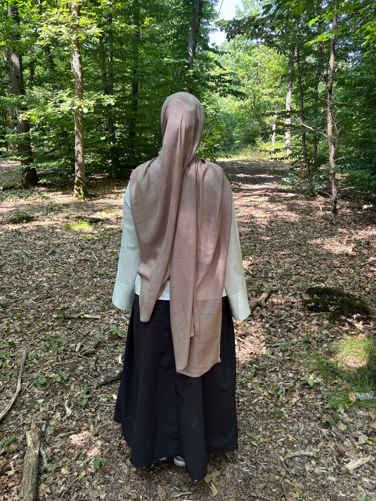 Hijab modal taupe