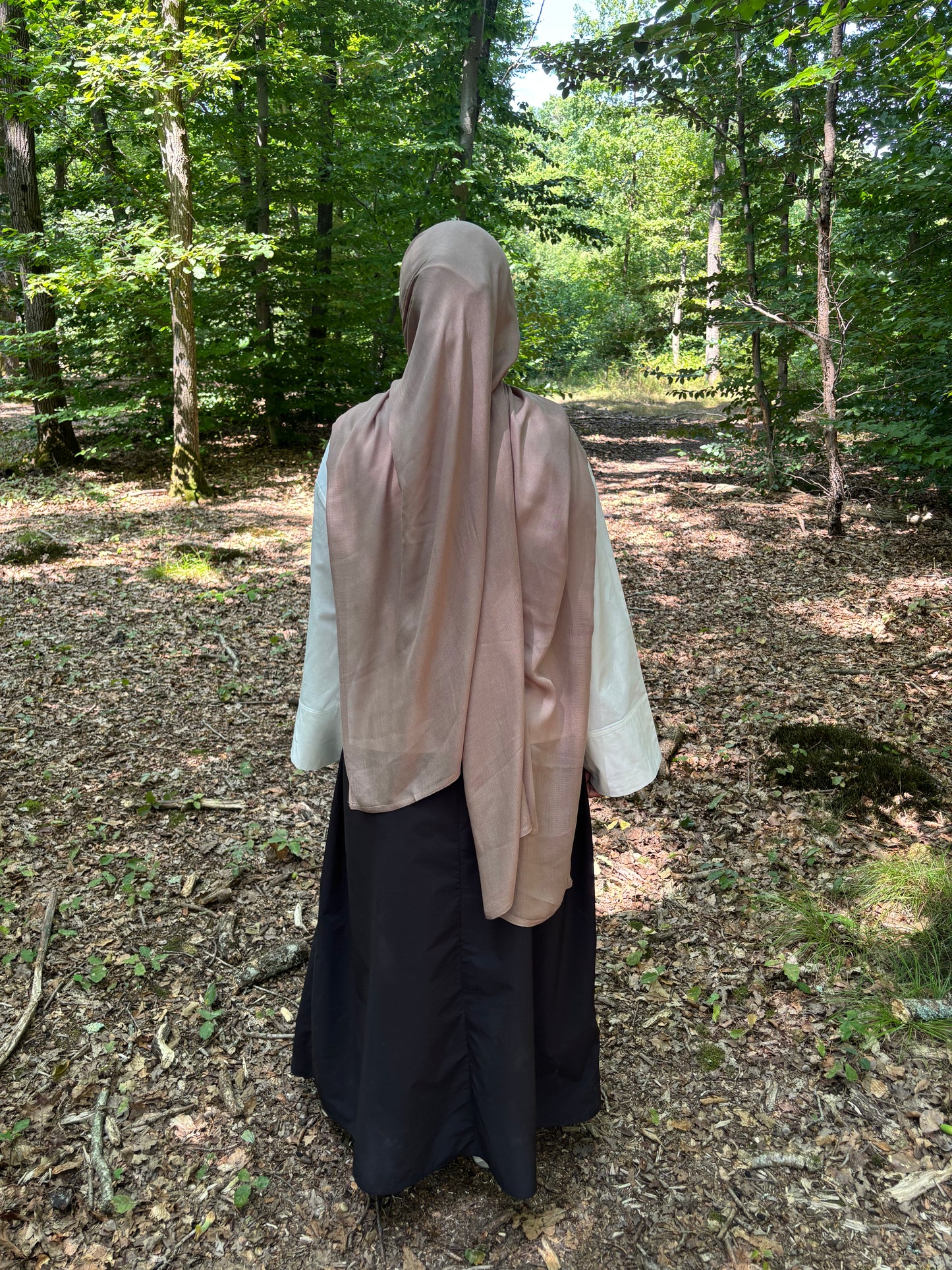 Hijab modal taupe