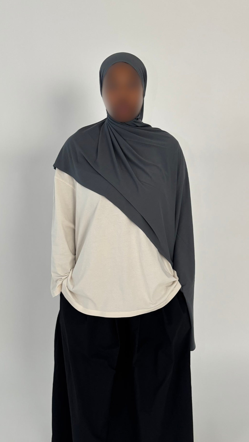 Jersey bamboo gris