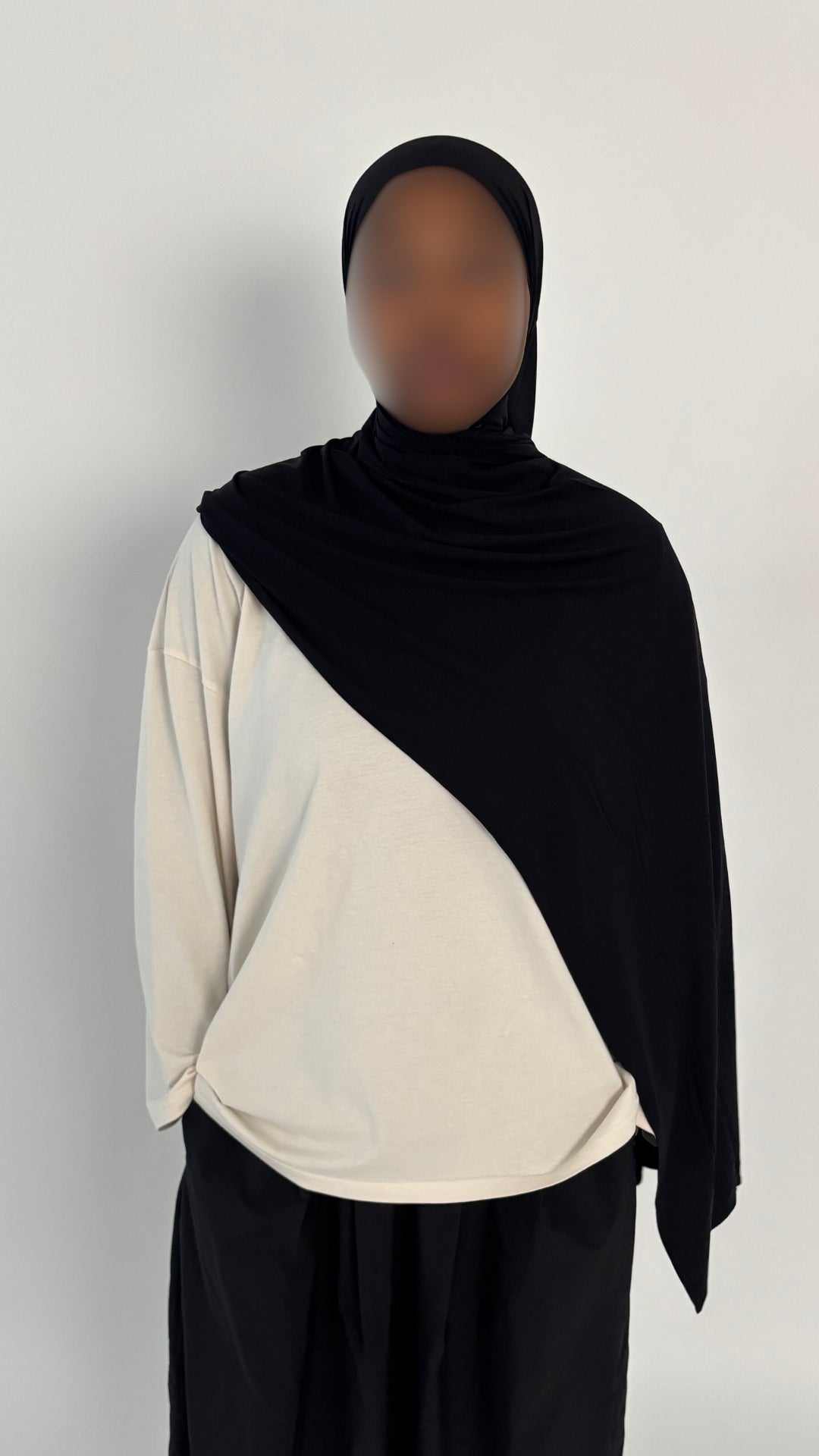 Jersey bamboo noir