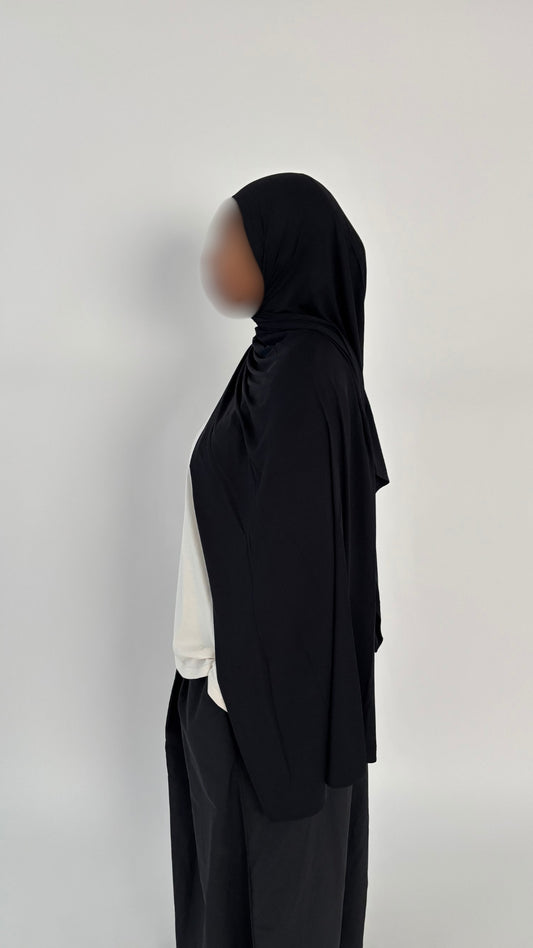 Jersey bamboo noir