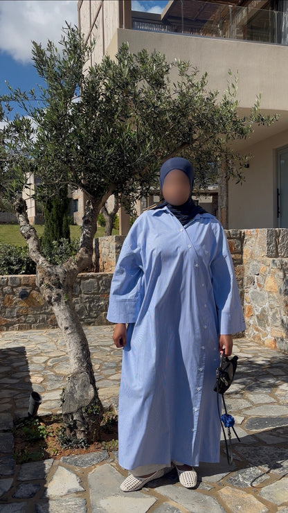 Robe Anwar bleu