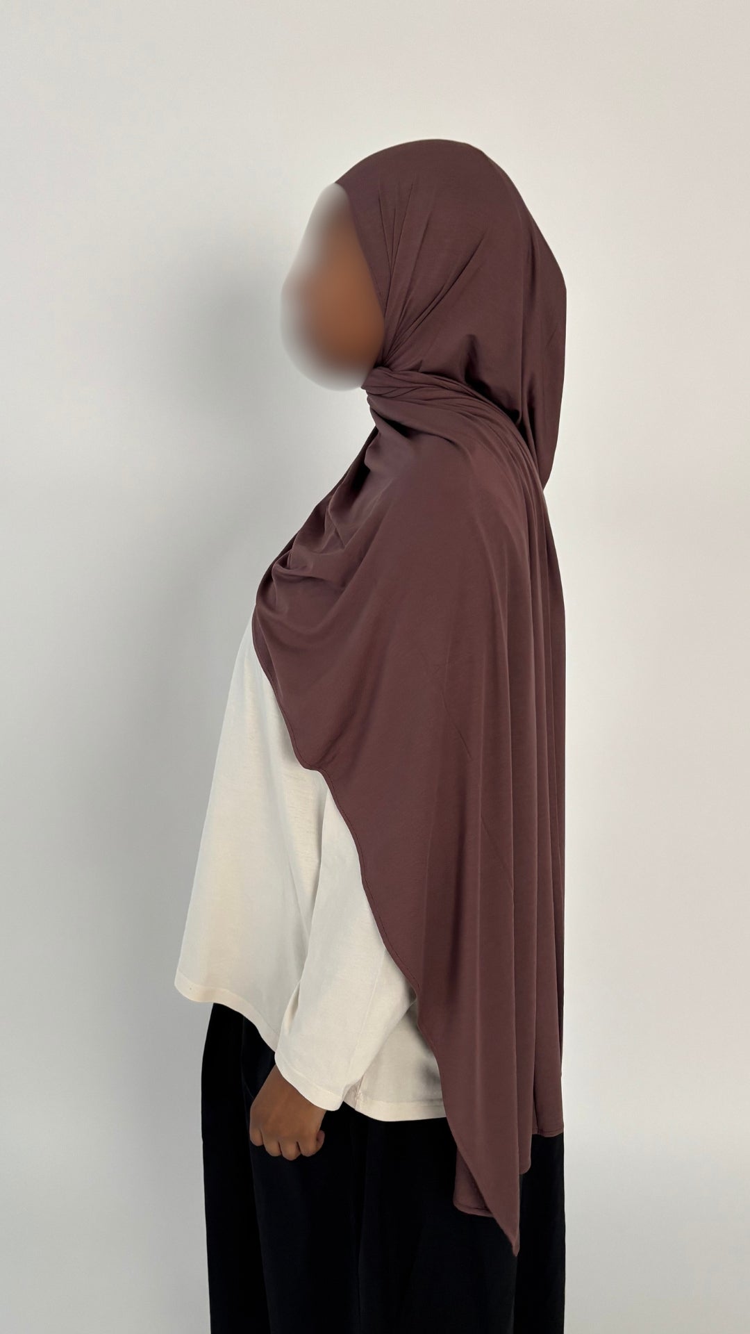 Jersey bamboo marron