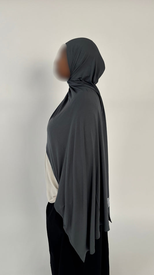 Jersey bamboo gris