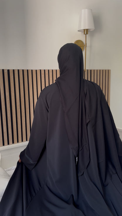 Hijab modal noir