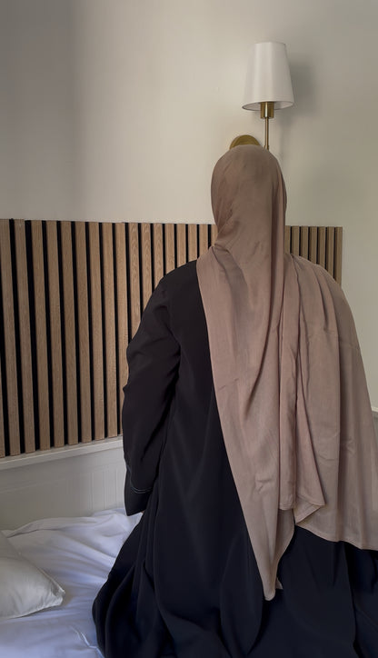 Hijab modal taupe