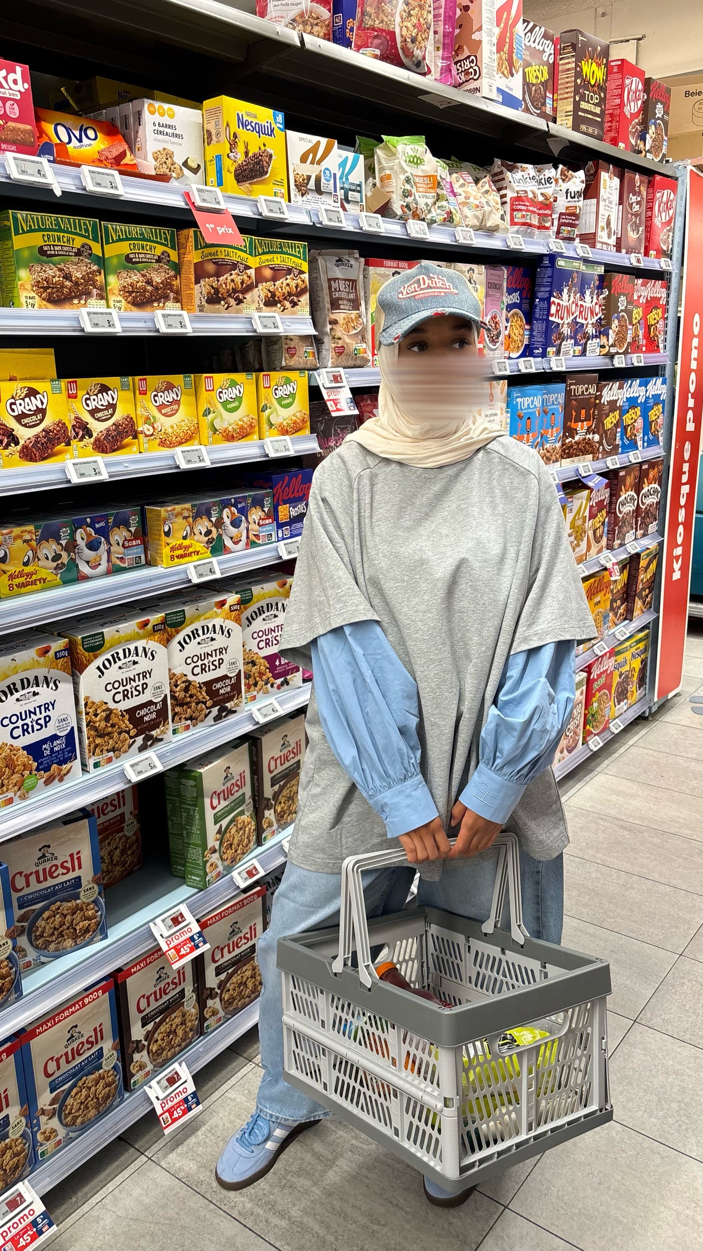 Haut Dā’im gris (en précommande - livré dans un délais de 20j)