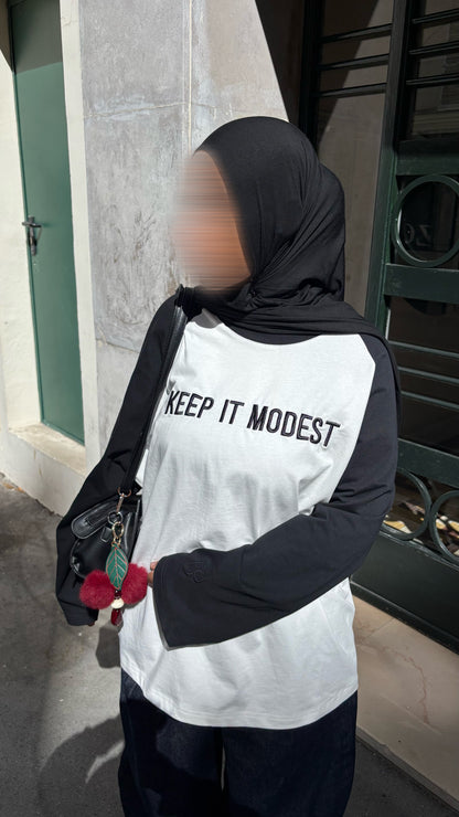 Haut keep it modest noir