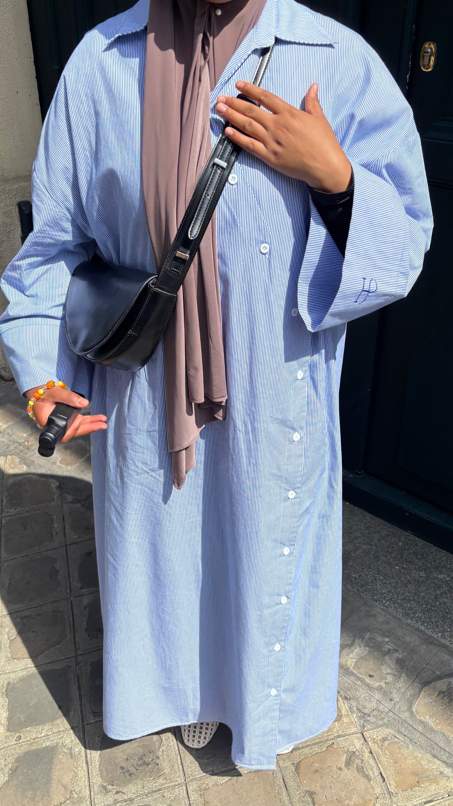 Robe Anwar bleu