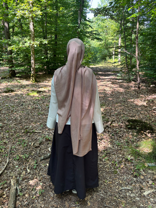 Hijab modal taupe