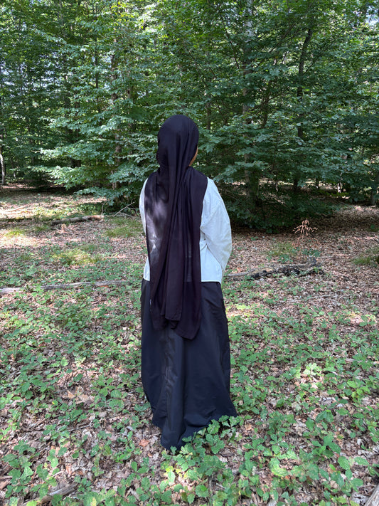 Hijab modal noir