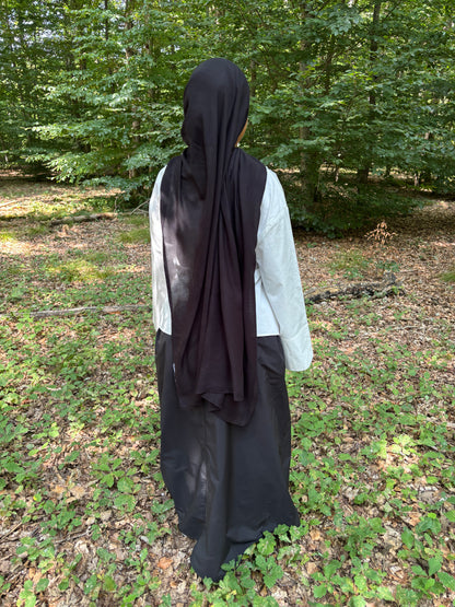 Hijab modal noir