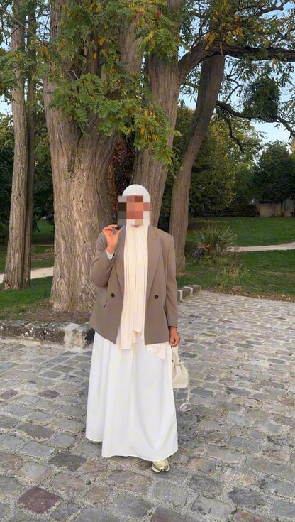 Jupe Alwaha blanche (imperméable)