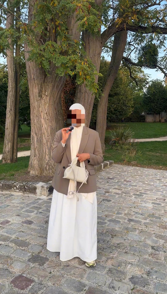 Jupe Alwaha blanche - imperméable
