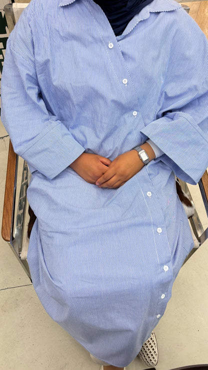 Robe Anwar bleu