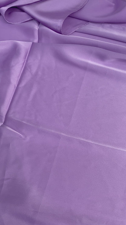 Hijab satin violet lilas